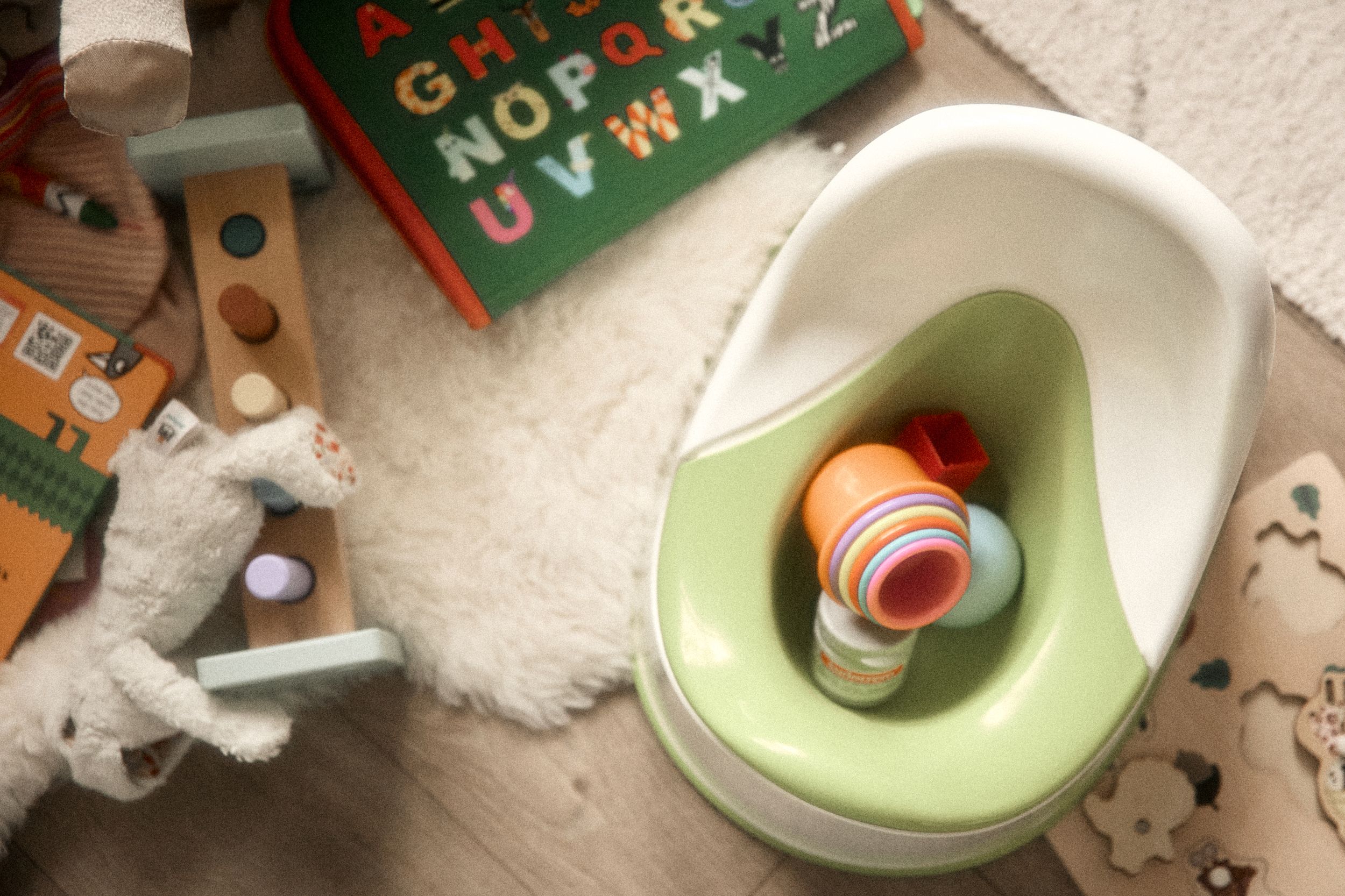 kids toys on the floor