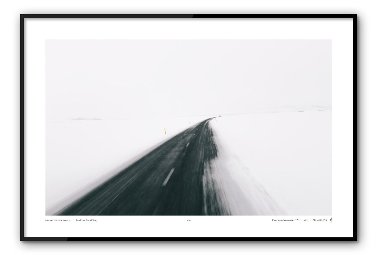 A series of minimalist black and white landscape photographs showing curved coastlines and ocean waves from an aerial view.