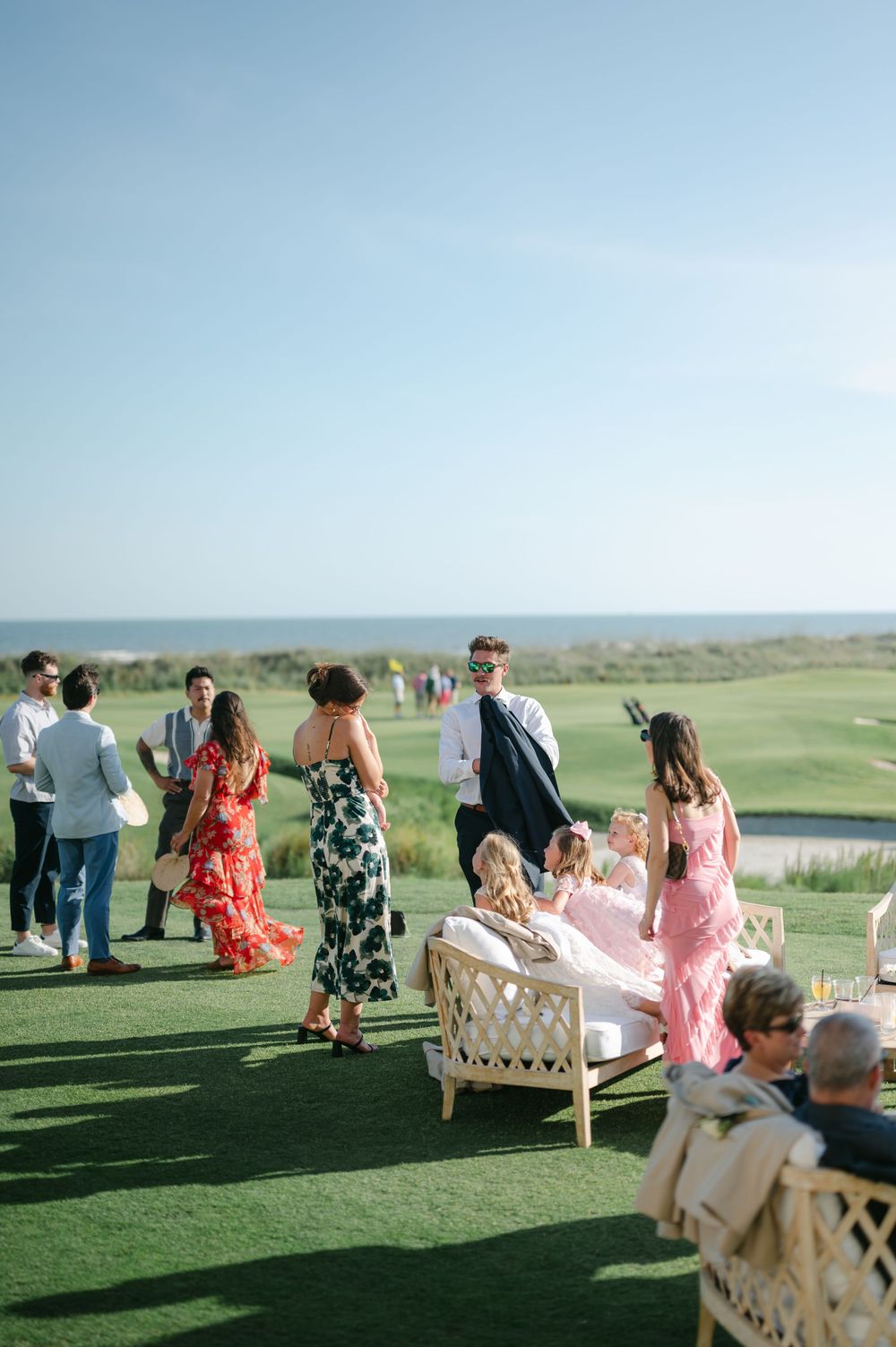 Ocean Course Kiawah wedding photos from a top Charleston wedding photographer. See more timeless and candid wedding photos Lowndes Grove