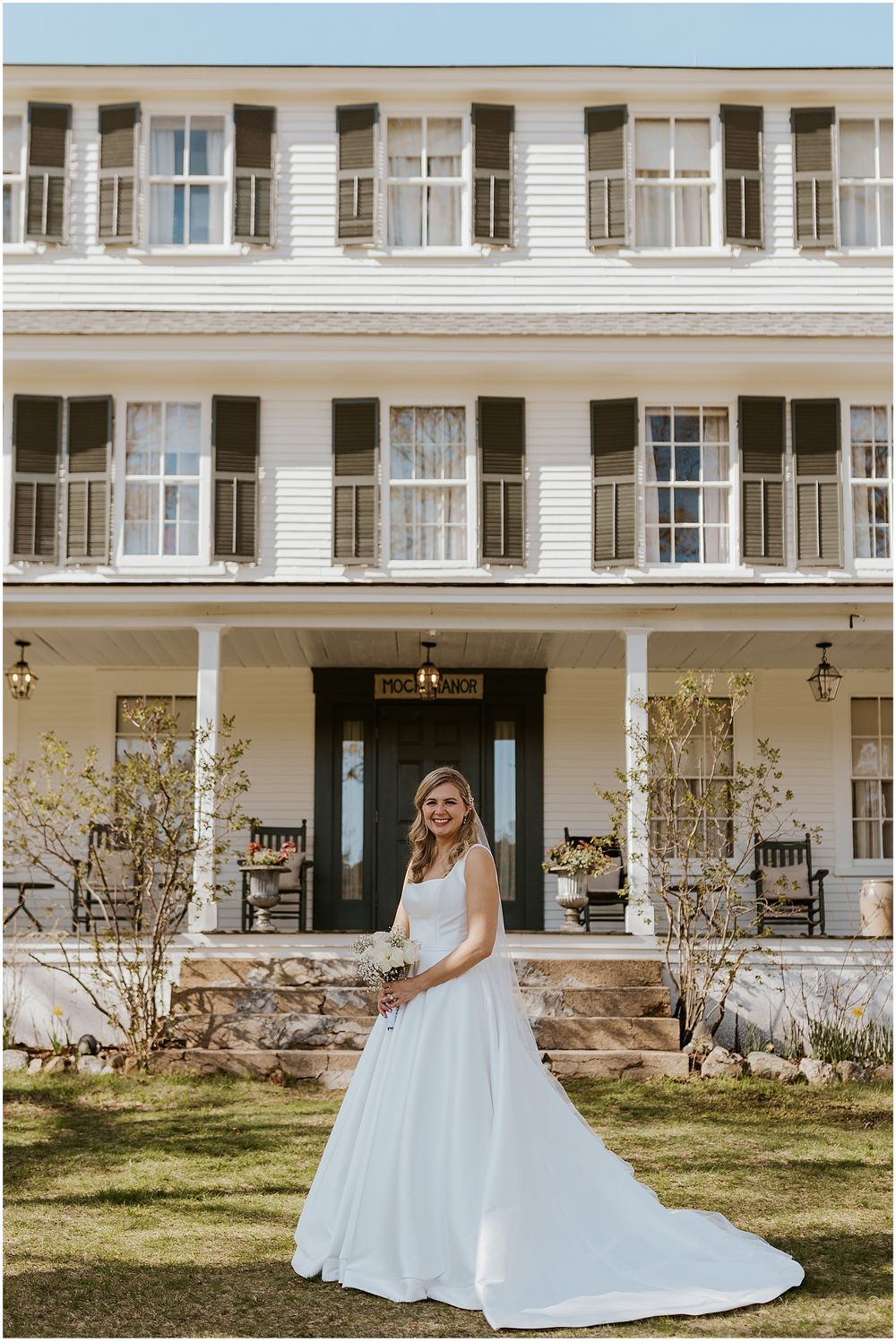 Bride at her Preserve at Chocorua wedding
