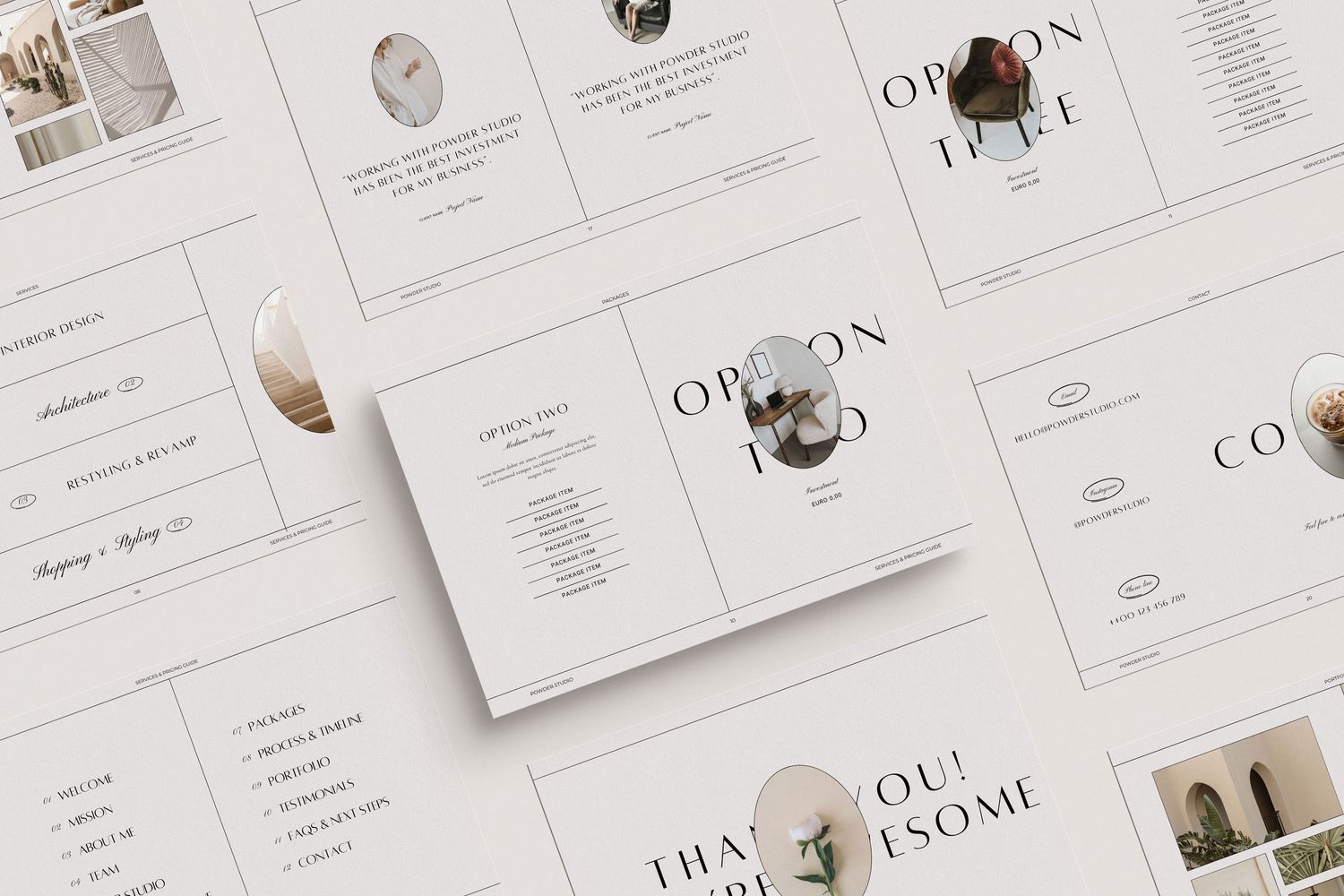 Brand Book Proposal Canva Template by TheFlairStylist