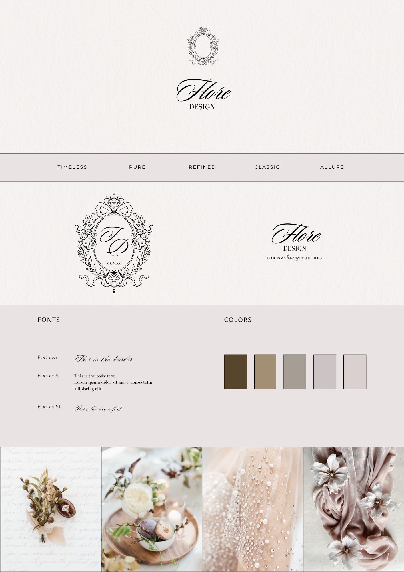 Brand Logo Board Canva Template by TheFlairStylist