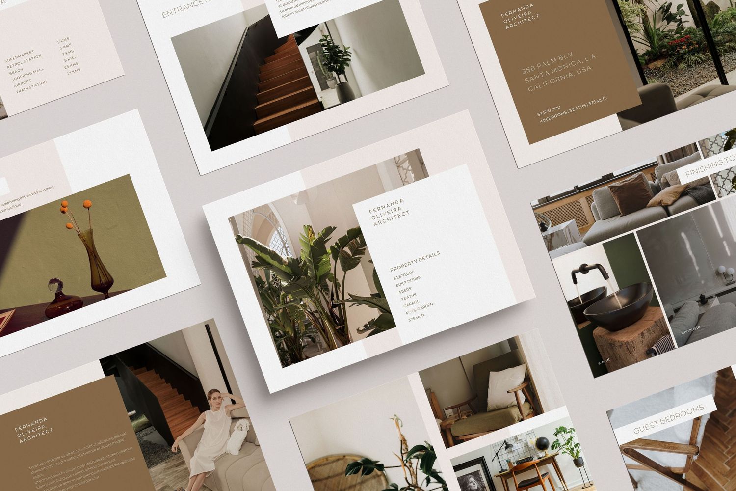 Interior Design Project Canva Template by TheFlairStylist