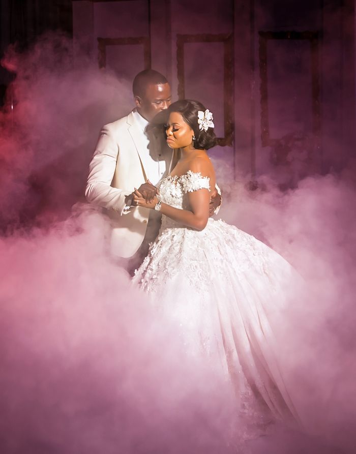 Intimate couple slow dance, wedding reception, Toronto