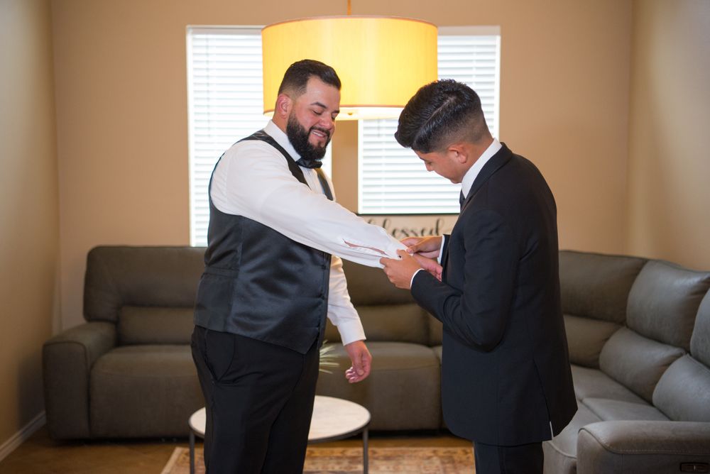 wedding photography mission texas groom's getting ready