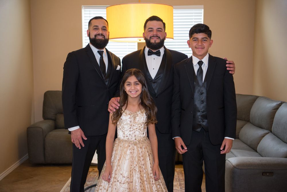wedding photography mission texas groom's getting ready