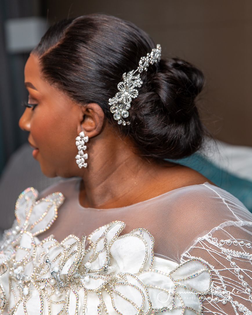 Wedding day bride prep, captured by Pataki Photos