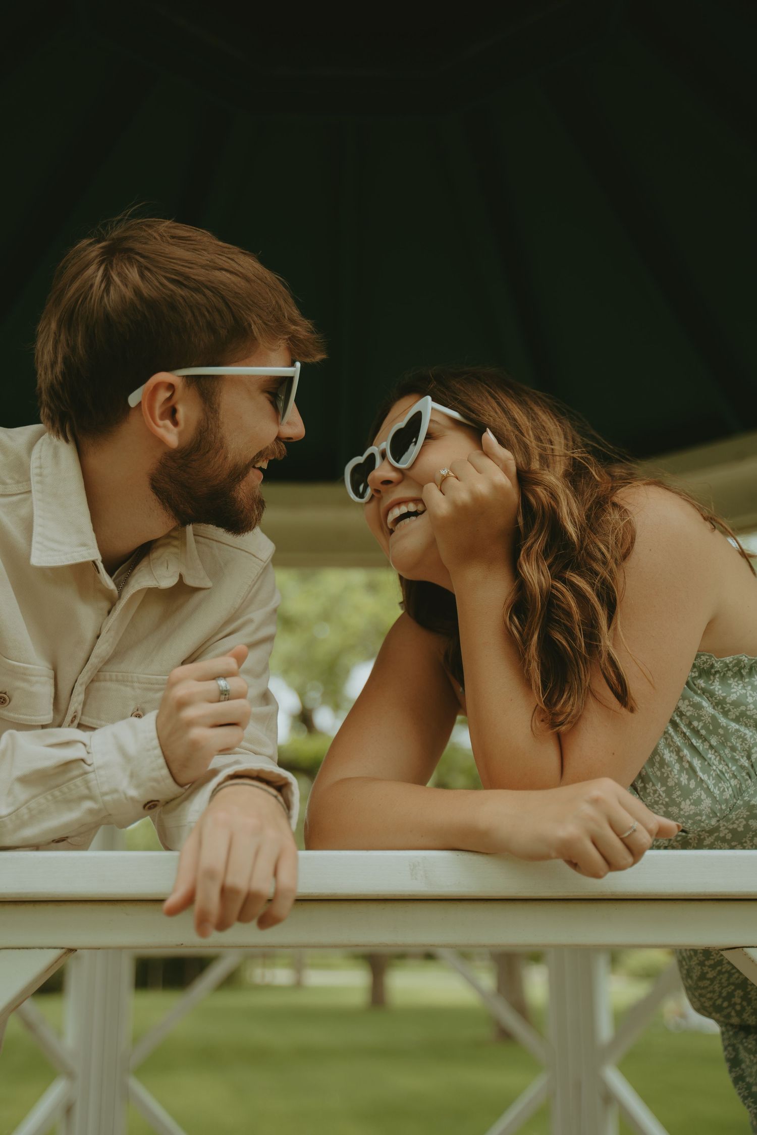 Texas proposal photography-spring garden proposal Photographer