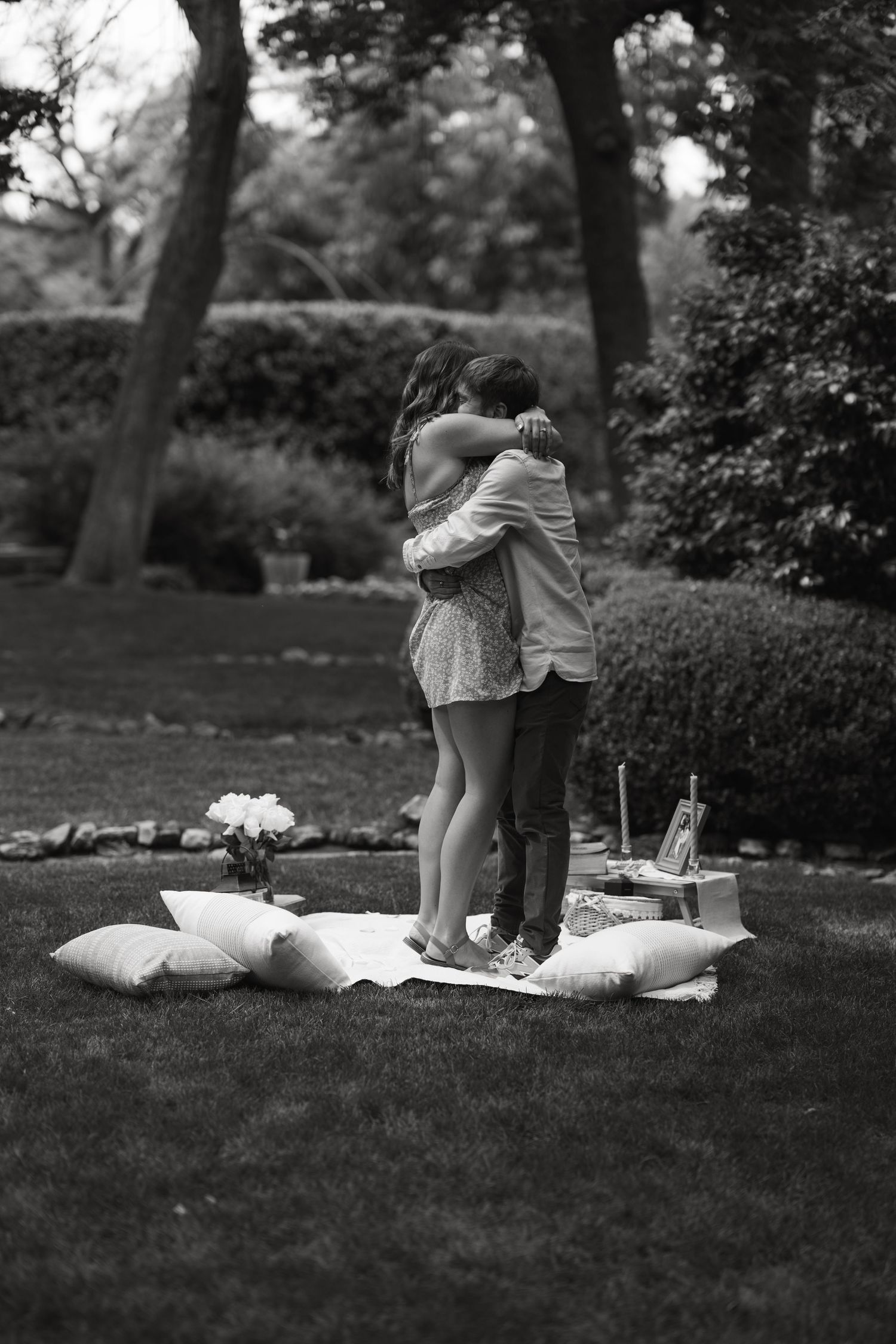 Texas proposal photography-spring garden proposal Photographer