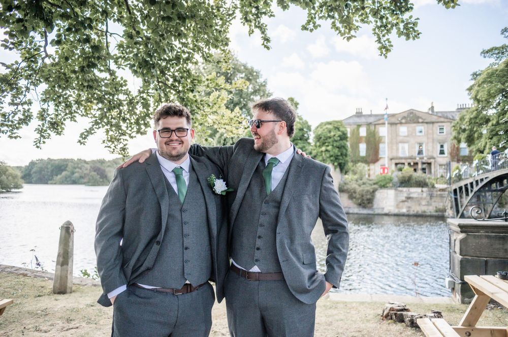 waterton park hotel west yorkshire summer wedding natural wedding photography photographer