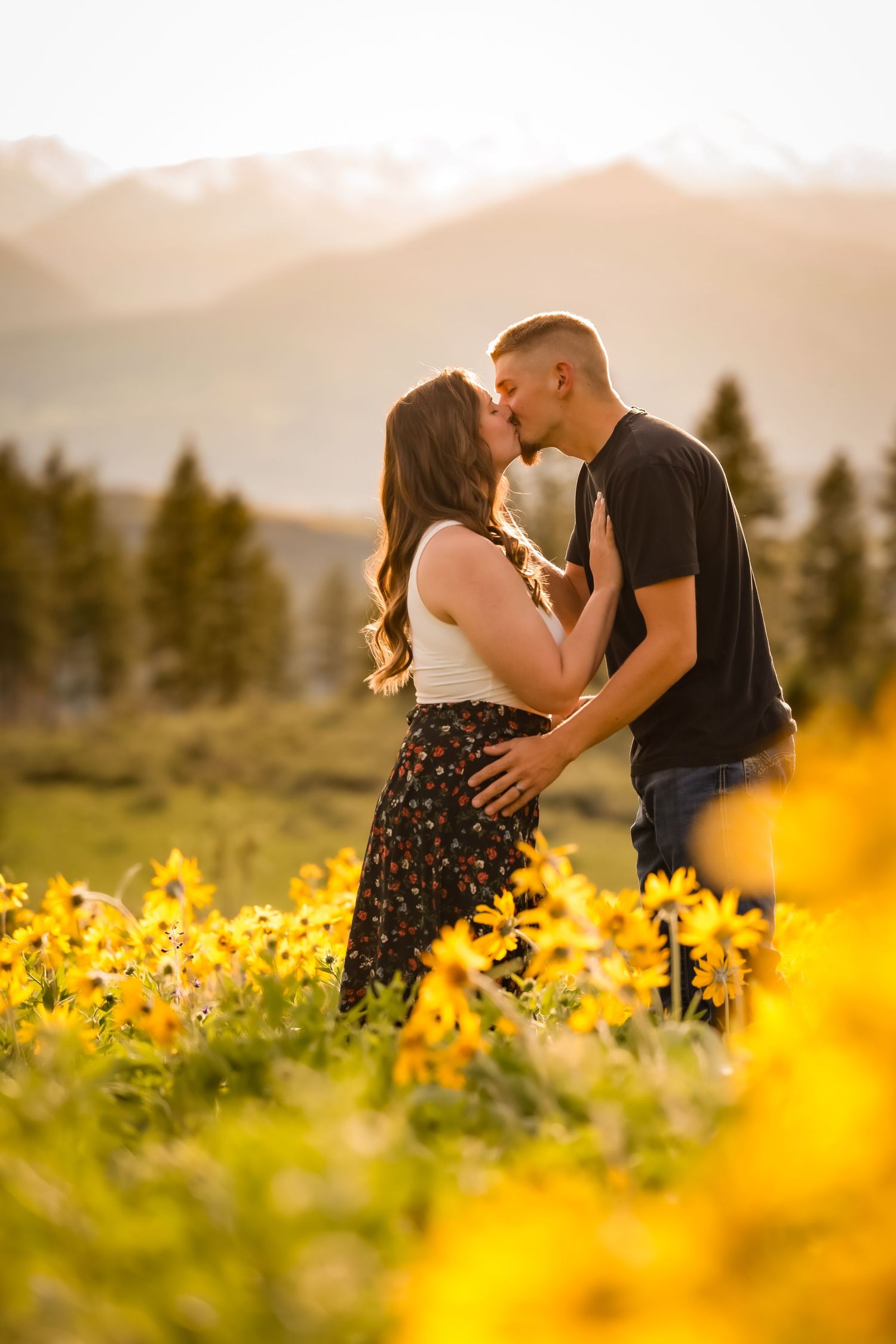Engagement photoshoot Winthrop, Wa