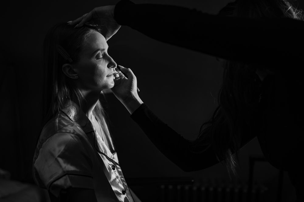 bride prep