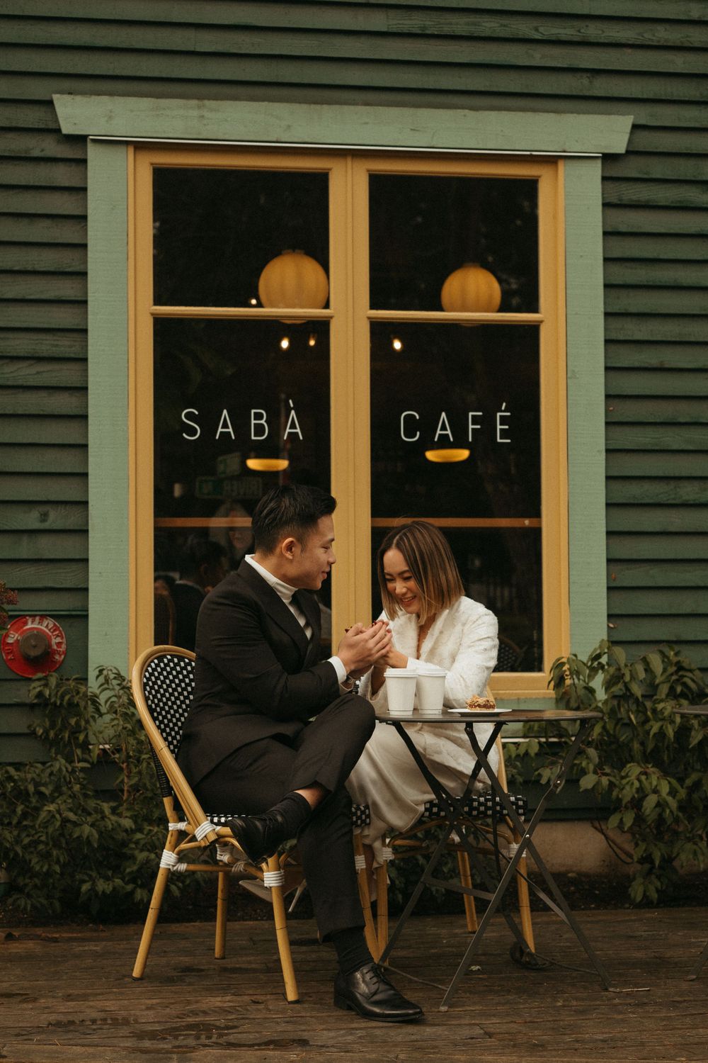 Engagement photo session in Fort Langley, BC
