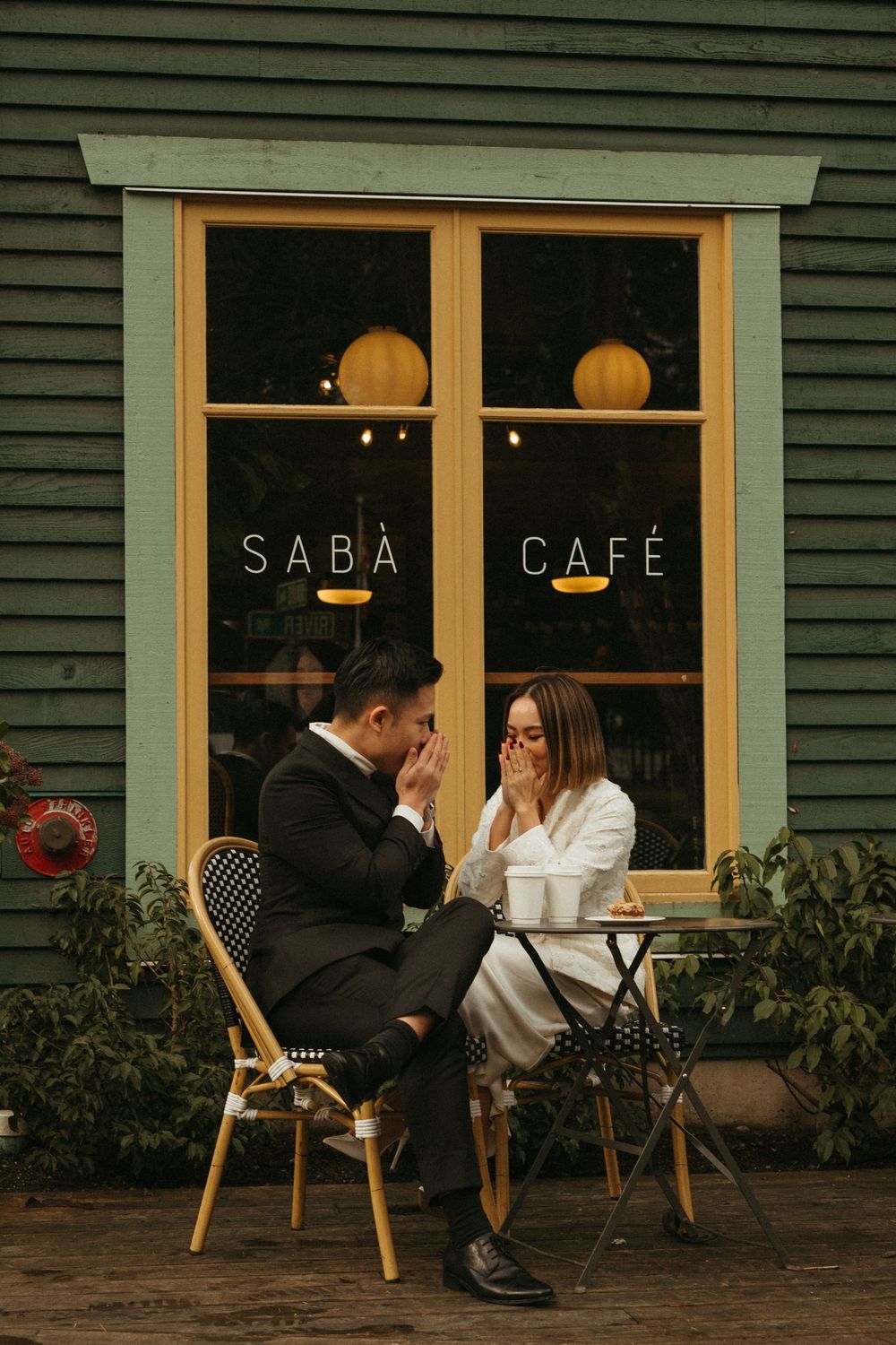 Engagement photo session in Fort Langley, BC