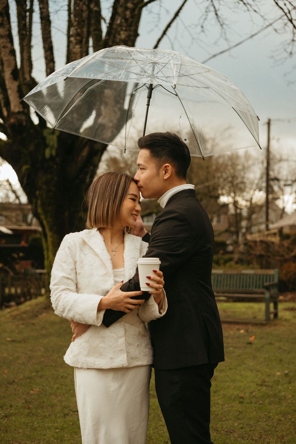 Engagement photo session in Fort Langley, BC