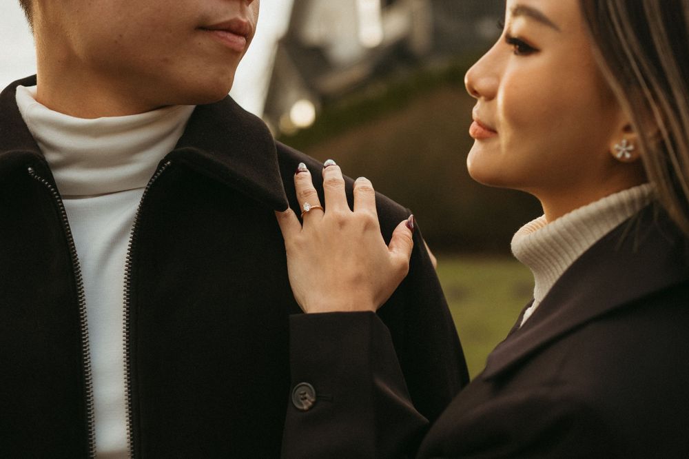 Engagement photo session in Fort Langley, BC