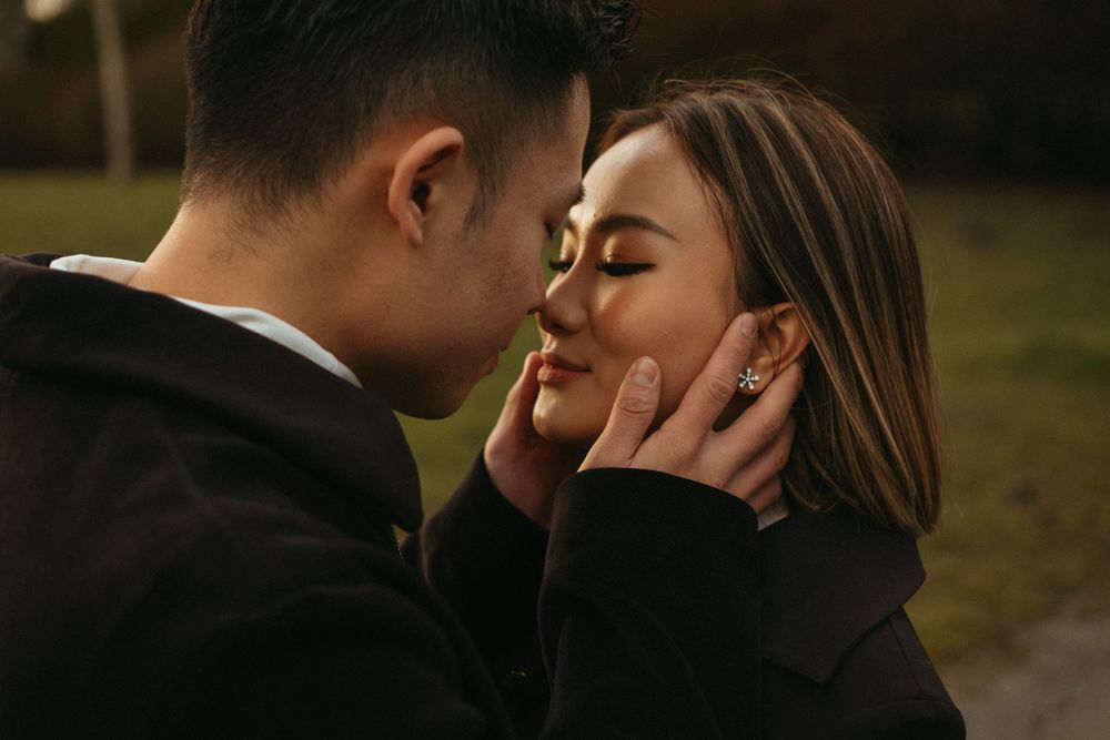 Engagement photo session in Fort Langley, BC
