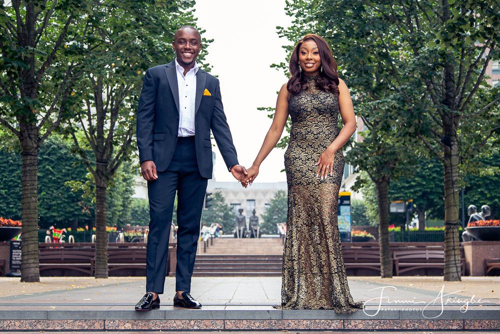 Dami and Anu - outdoor pre-wedding photoshoot captured by Funmi Akingbe for Pataki Photos