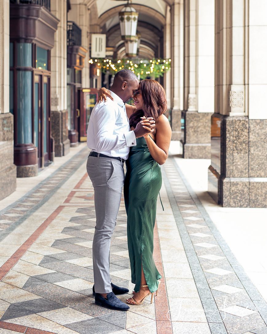 Dami and Anu - outdoor pre-wedding photoshoot captured by Funmi Akingbe for Pataki Photos