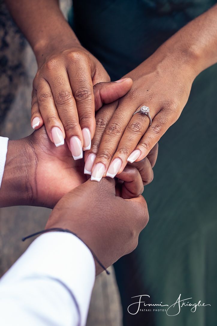 Dami and Anu - engagement ring captured by Funmi Akingbe for Pataki Photos
