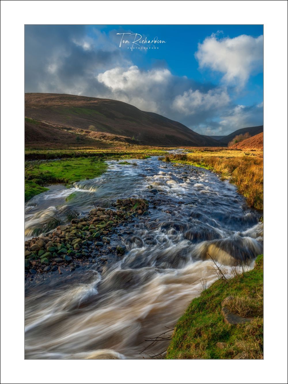 The Langden Beck and Valley, Forest of Bowland.