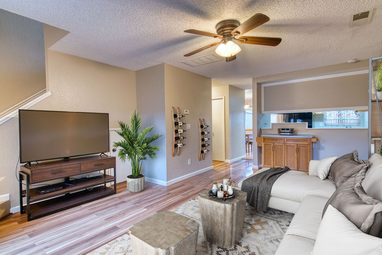 Livingroom after virtual staging