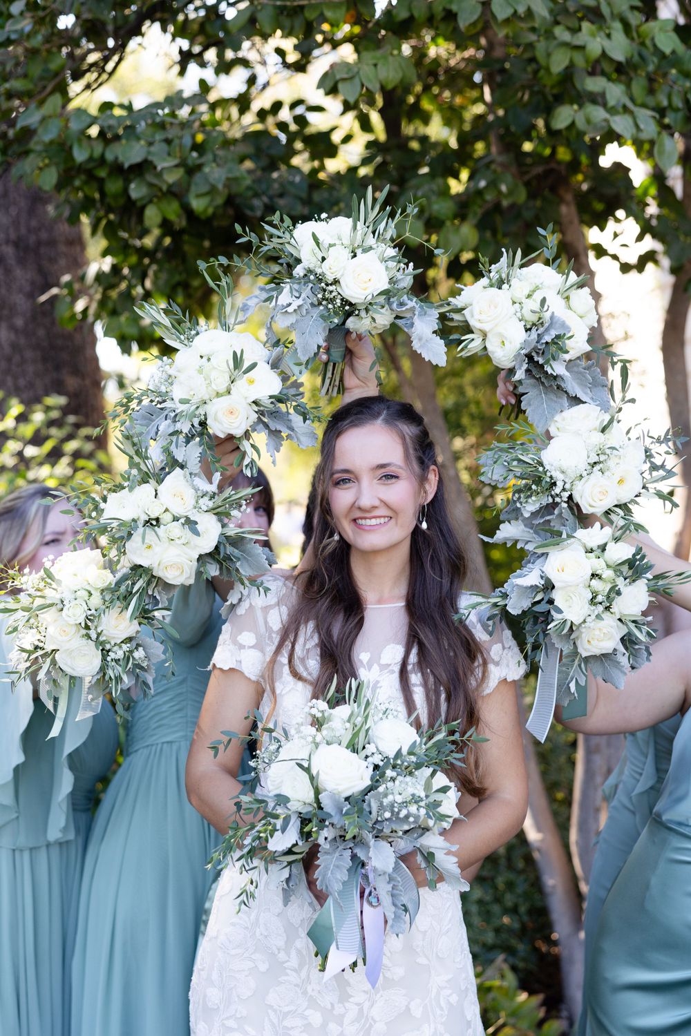bride, bridesmaids, patrick ranch museum, durham California Wedding, Wedding Photographer
