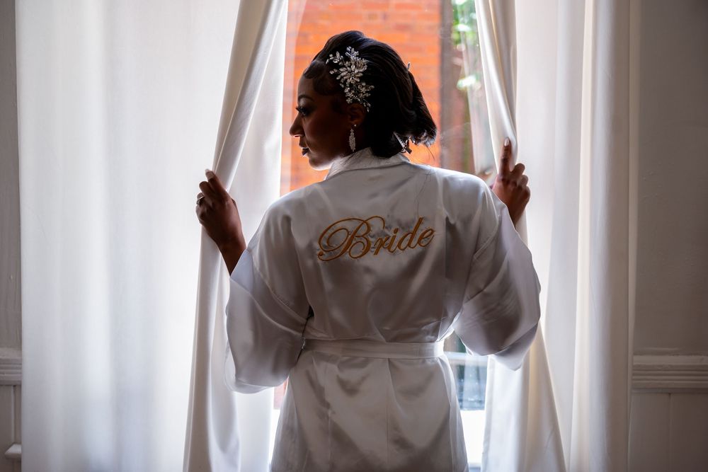 Bride in elegant white gown photographed by Palm Beach wedding photographers