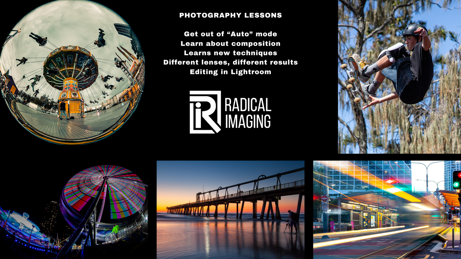 Photography lessons on the Goold Coast with Radical Imaging Photography