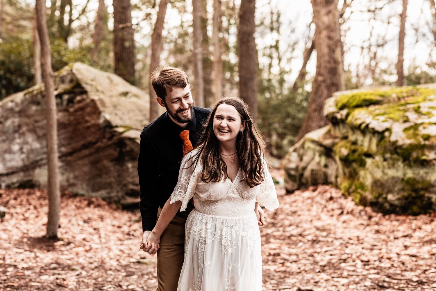WV engagement session at Coopers Rock State Park