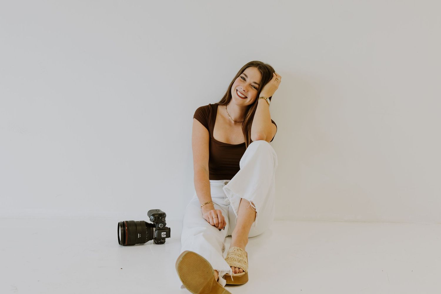 Lindsay McDow Photography About Page Headshots - Wedding & Lifestyle Photographer in West Palm Beach, Florida.
