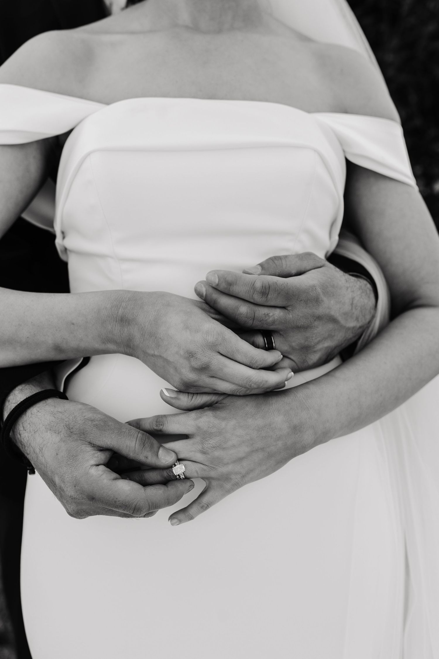 Wedding day photo captured in TH Photo's signature romantic style.