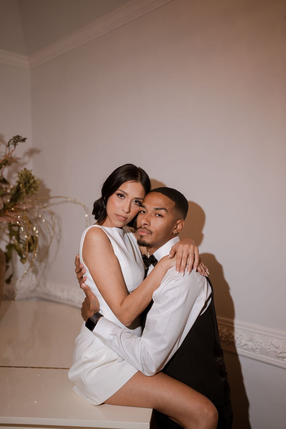 wedding photos at the san Fransisco steakhouse