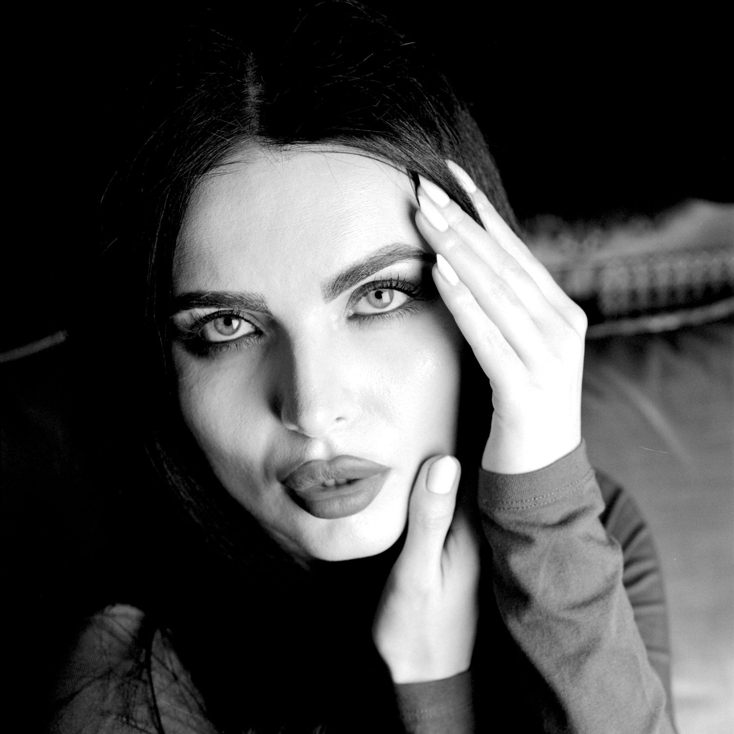 Model Volodina in collaboration with Beautiful Creatures Gothic Clothing Brand
