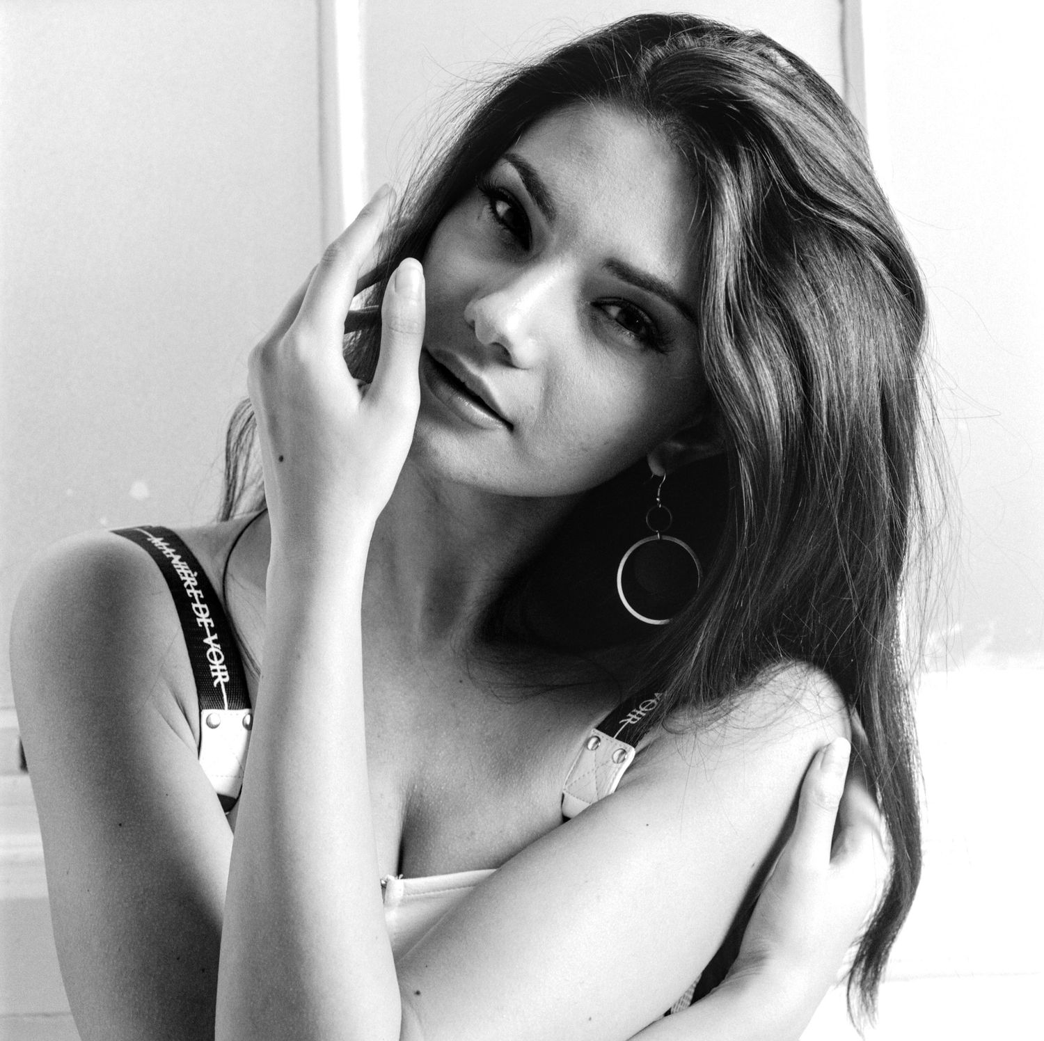 Elle Baldwinson Model Portrait captured at The Boardroom Studio, Derby