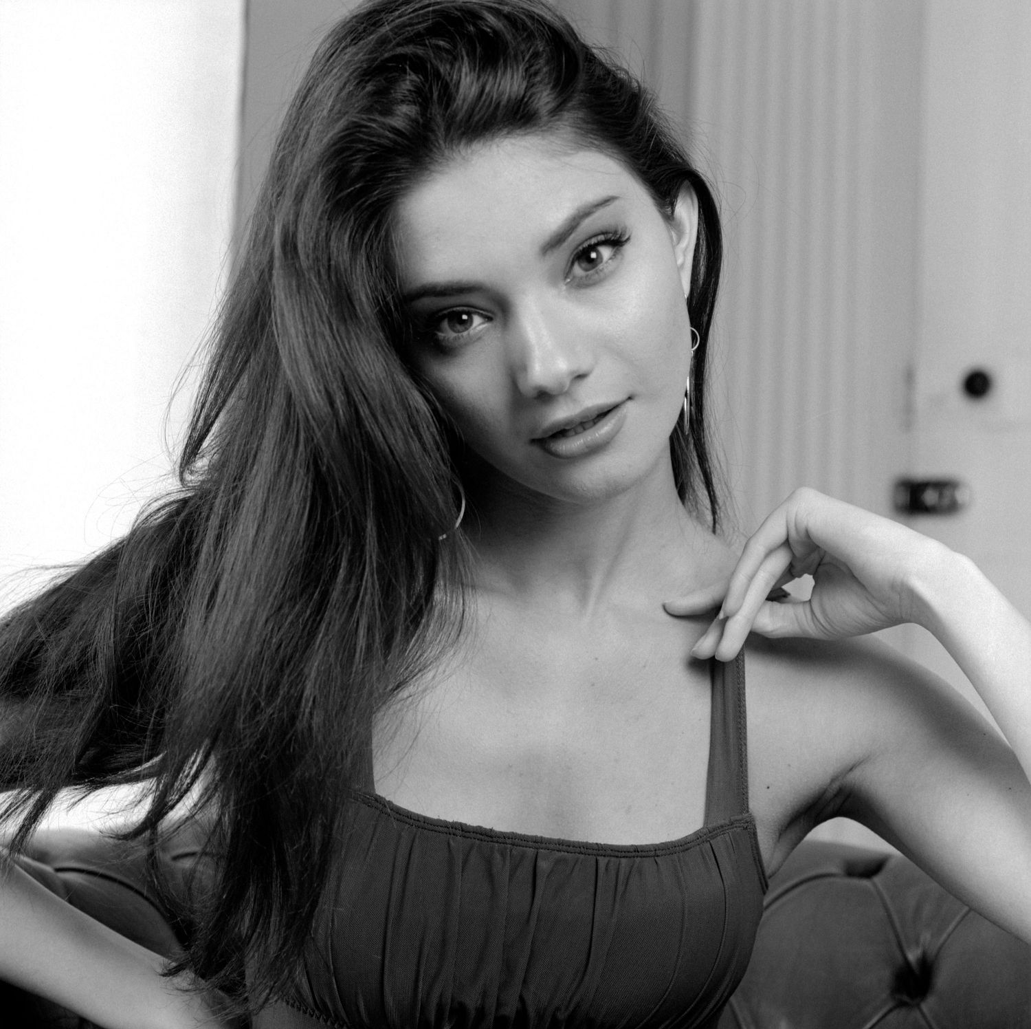 Model Elle Baldwinson photographed at The Boardroom Studio Derby