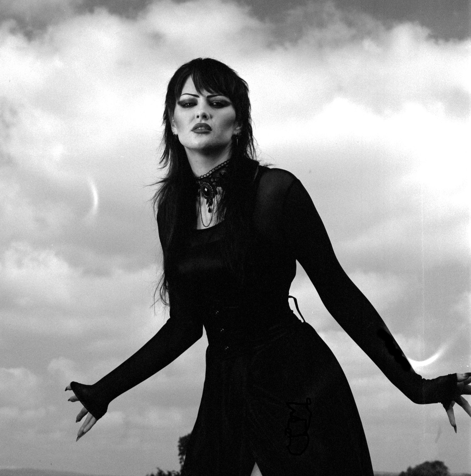 Jessica Wilcock in a Madonna Frozen Styled Photoshoot