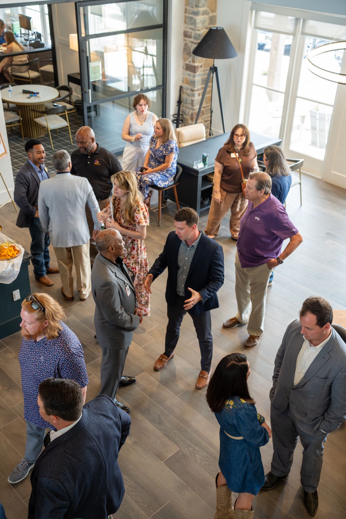 Property Opening Event in Dallas, Texas, Showcasing Modern Design and Inviting Atmosphere for Guests.