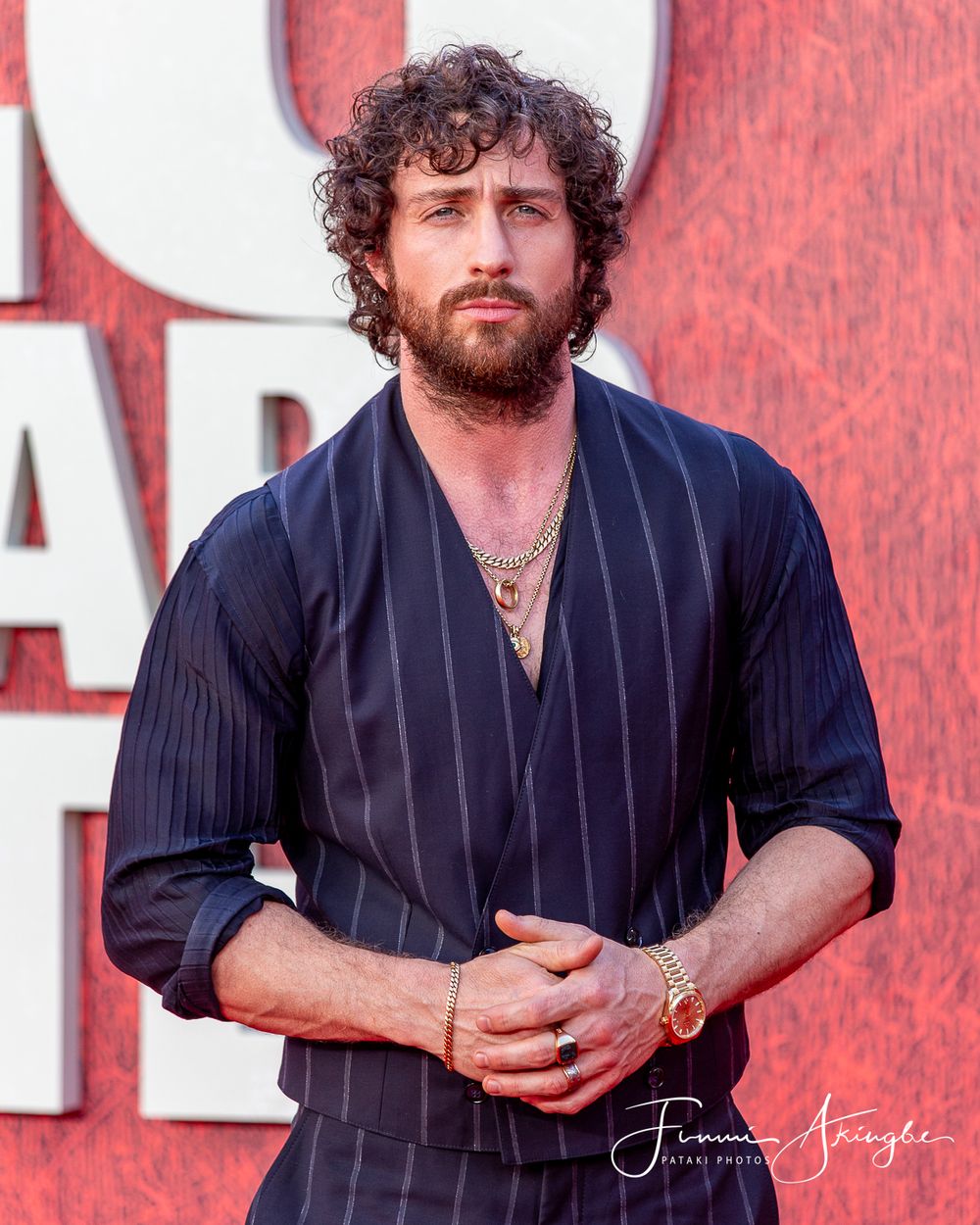 Aaron Taylor-Johnson, one of the stars of 28 Years Later, at the world premier red carpet event held in Leicester Square, London.