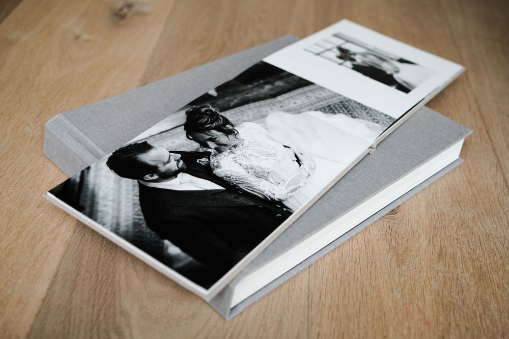 Trouwalbum fotoalbum bruiloft