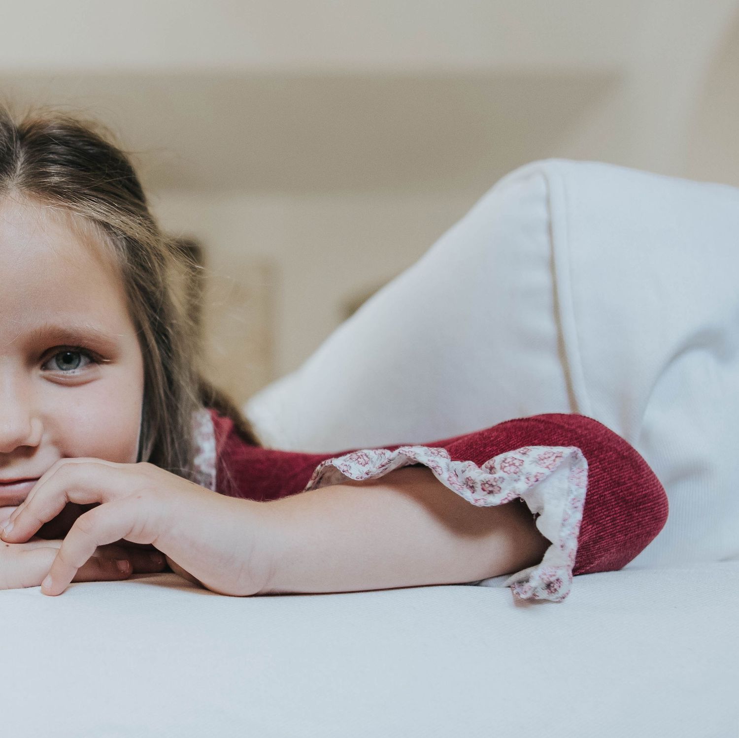 fotografía con niña pequeña