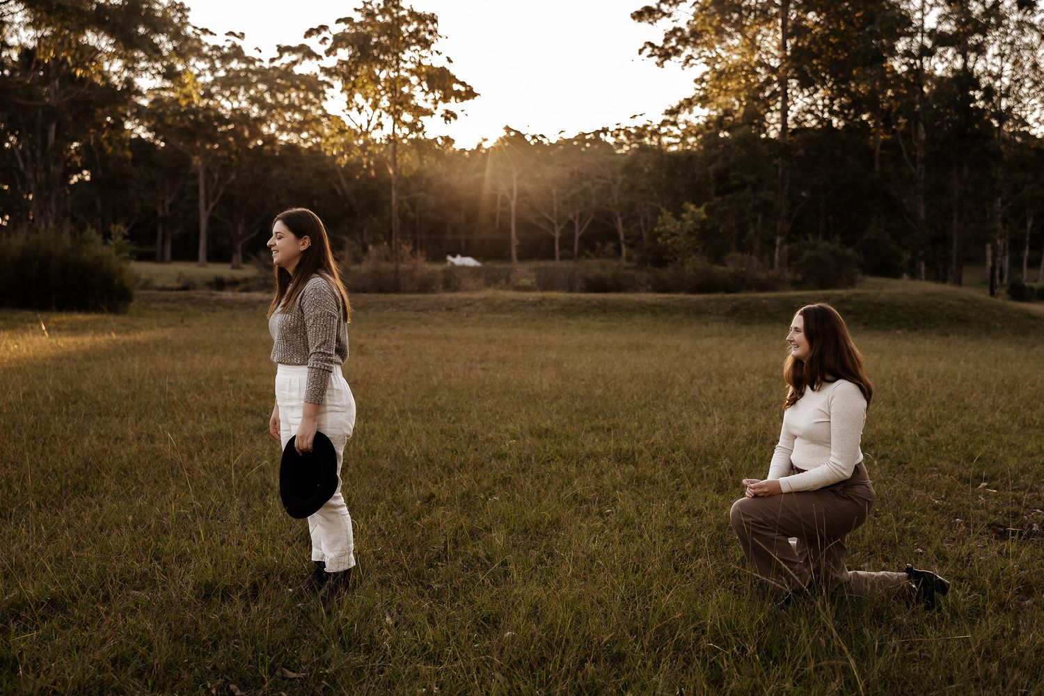 Sunset Proposal photography- Worrowing Jervis Bay