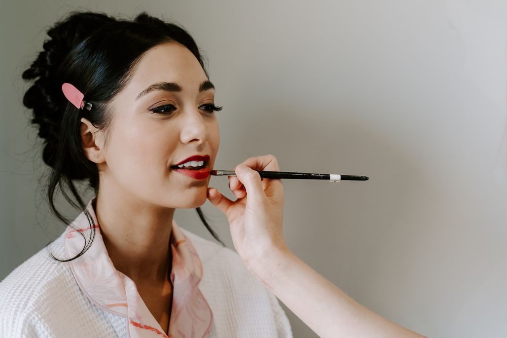 brides make up