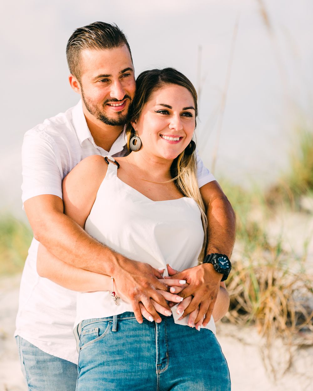 Fun Family Portrait Photography at the Beach