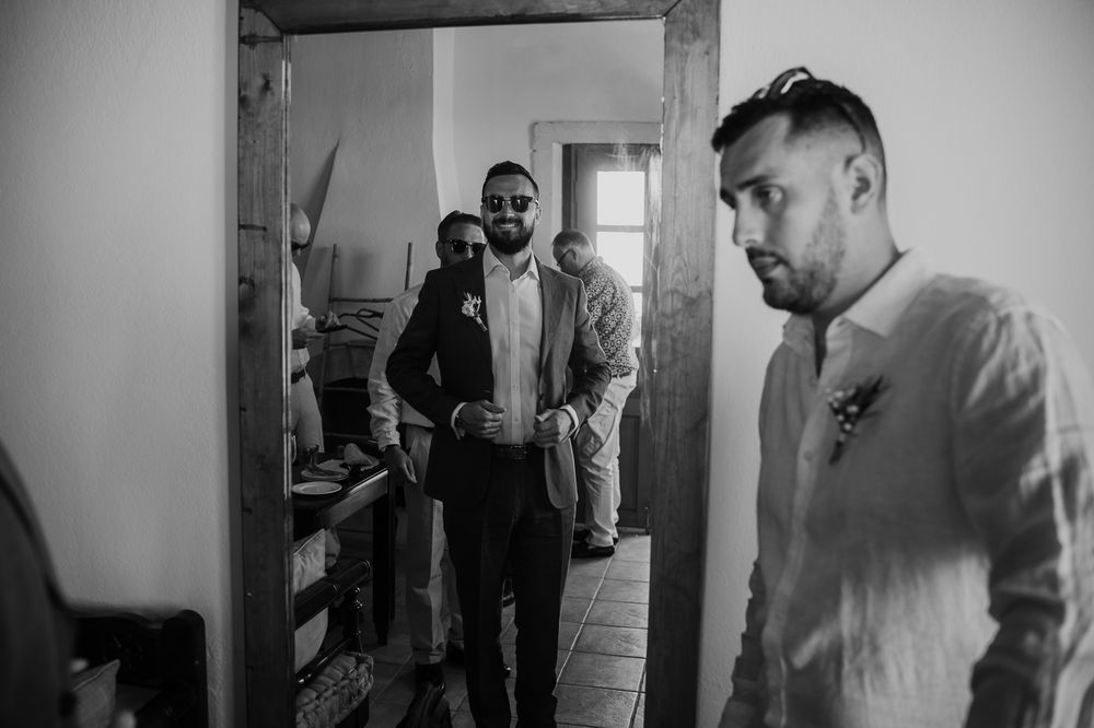 rustic chic vineyard wedding photographer in Agreco Farms, Crete Greece