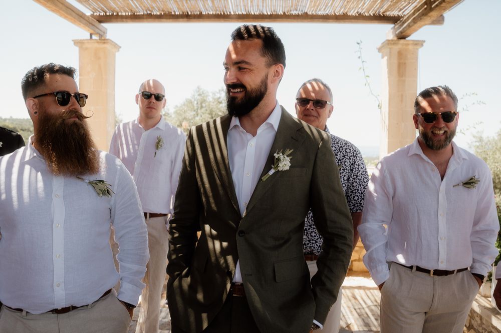 rustic chic vineyard wedding photographer in Agreco Farms, Crete Greece