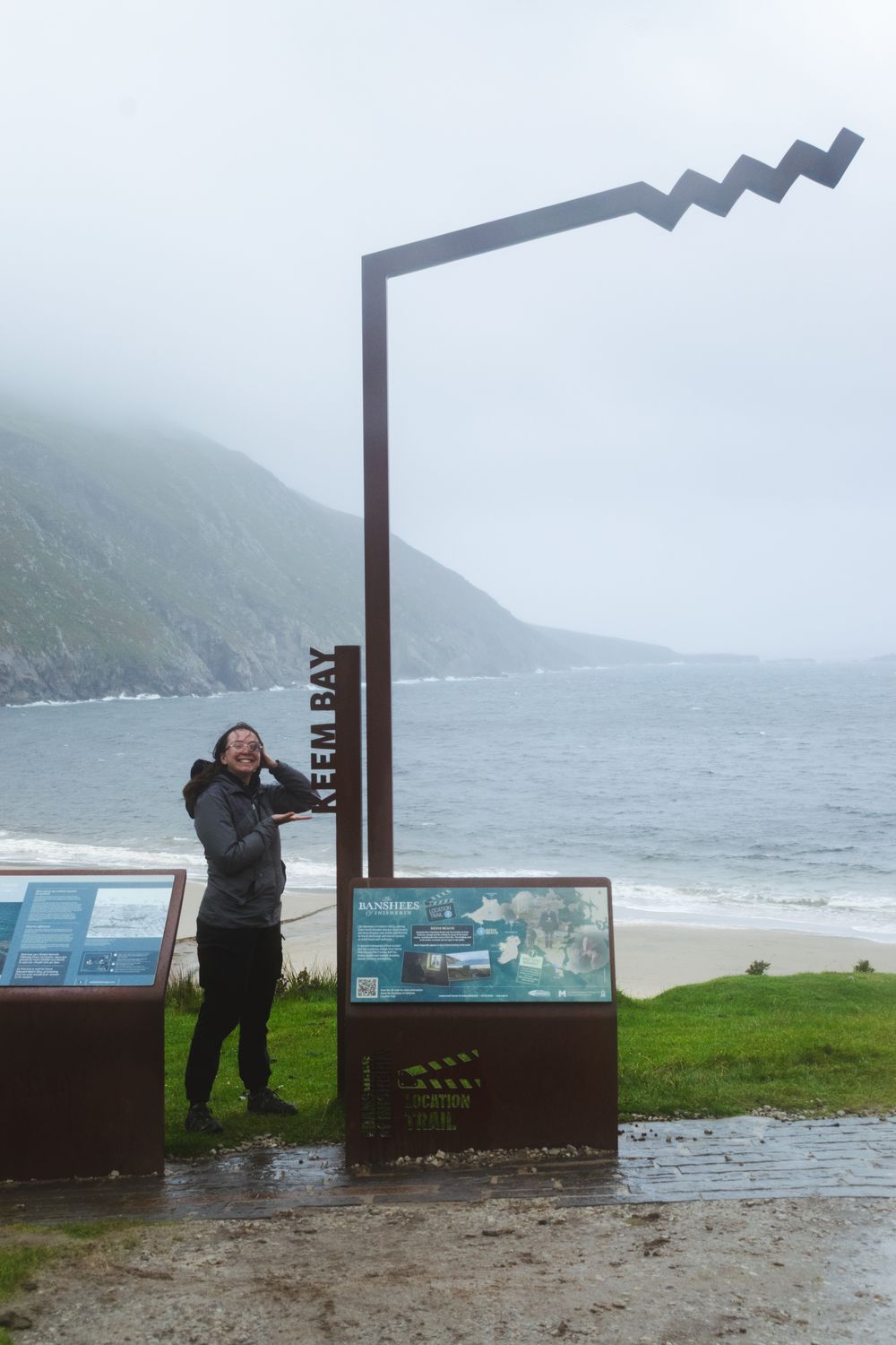 Keem Bay - road trip irlande en van