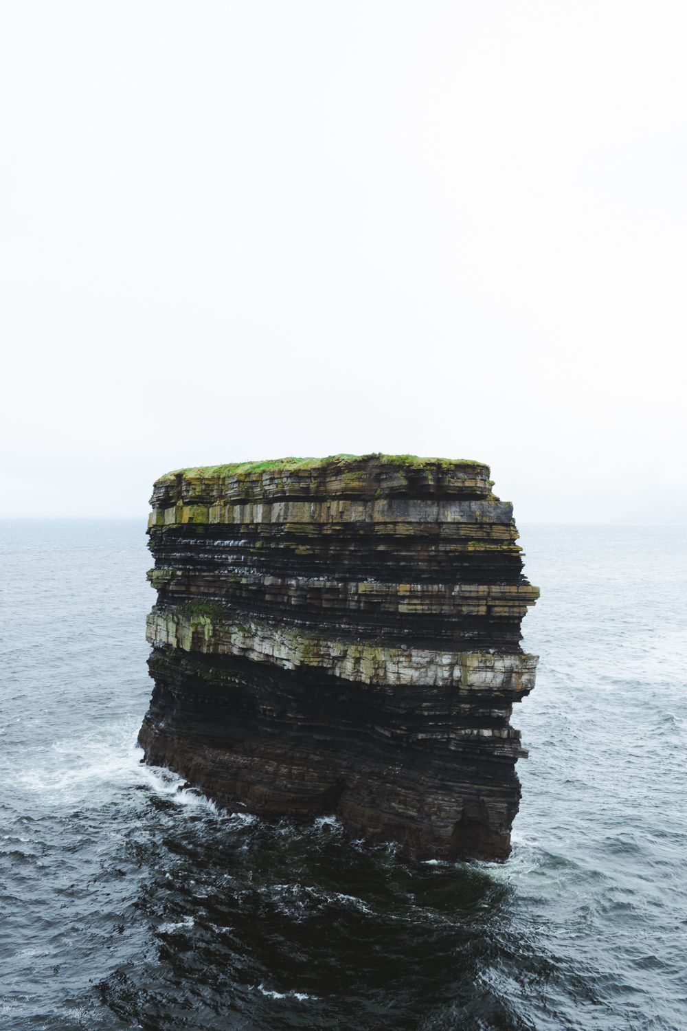 Downpatrick Head - road trip irlande van