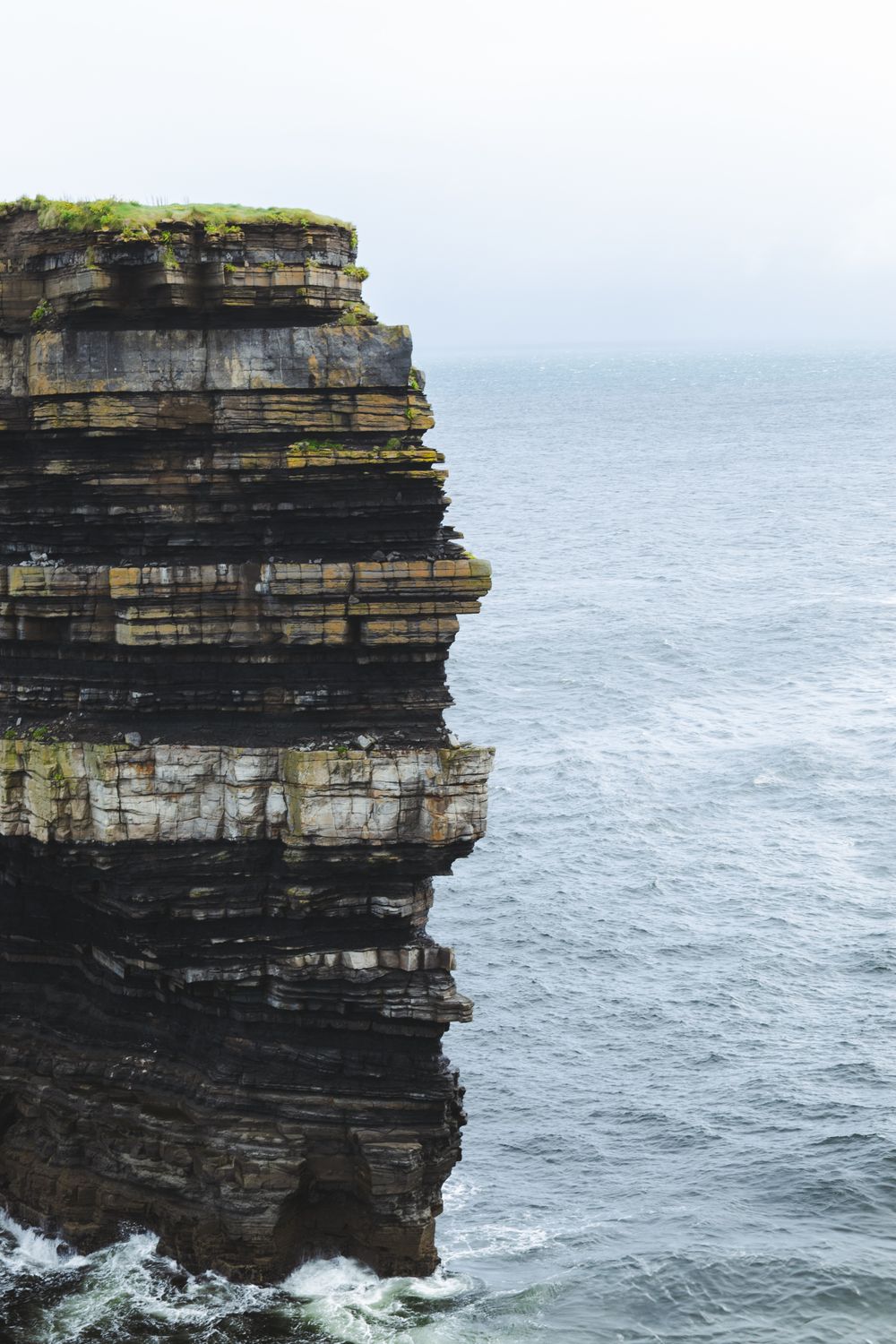 Downpatrick Head - road trip irlande van