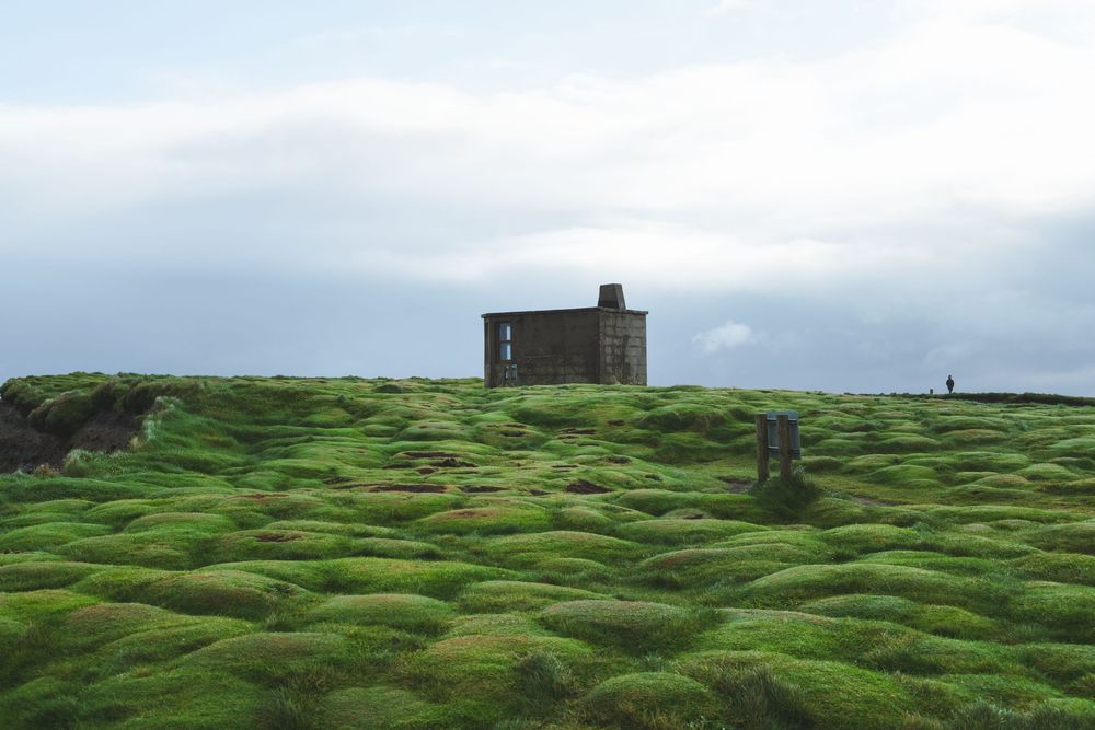 Downpatrick Head - road trip irlande van